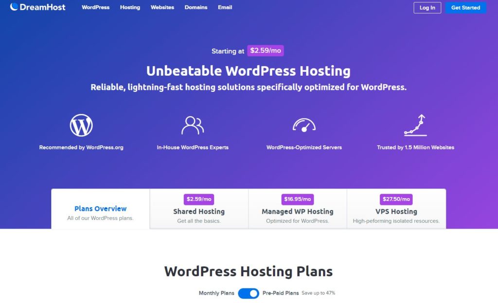 DreamHost-WordPress-Hosting