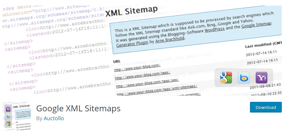 إضافة Google XML Sitemaps